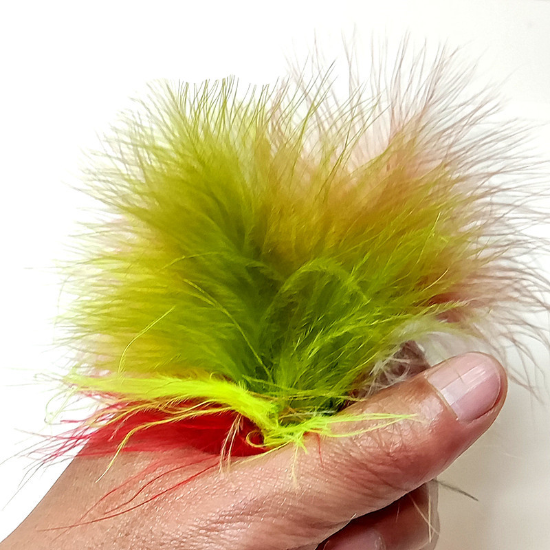 Fishing Lure Spoon - Geselecteerde 50 stuks veren van kalkoen