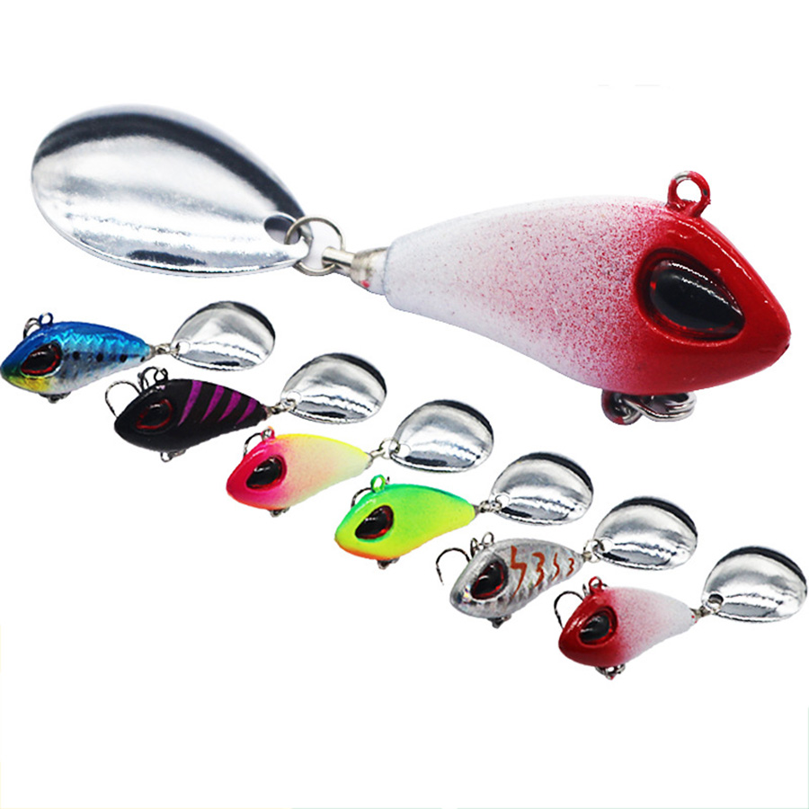 Fishing Lure Blade Bait - Metal Vib Fishing Micro Spinnerbait Baars