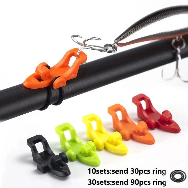Fishing Lure Jig - 10-20 sets Hengelhakenhouder Aashouder Lokkeraccessoires Jig