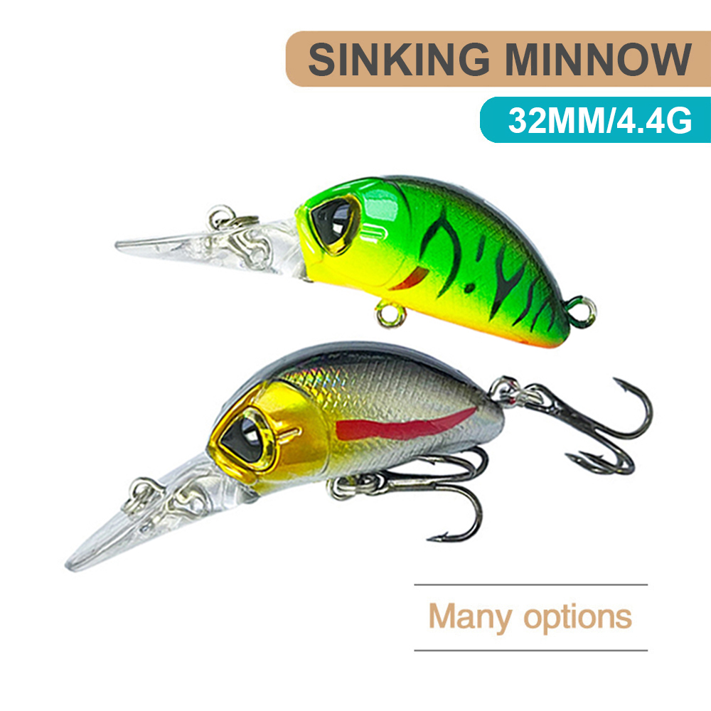 Fishing Lure Jerkbait - 3.2 Cm 4.4G Vissen Lokt Zinken