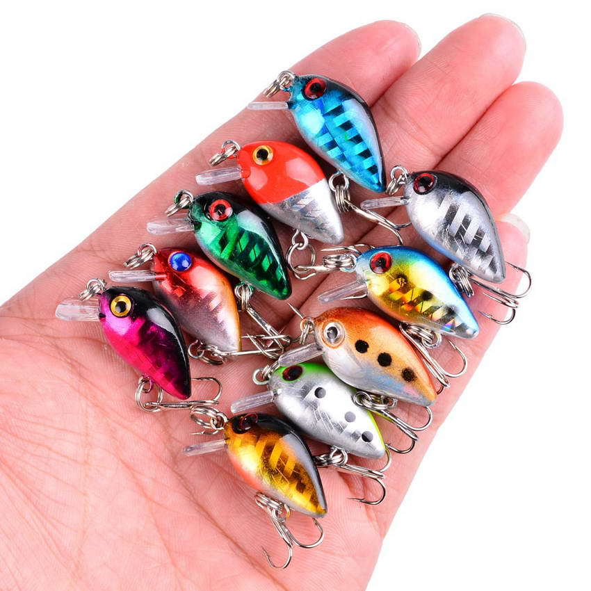 Vissen Lokken Kleine Minnow Mi - Fishing Lure Crankbait recensie en prijs