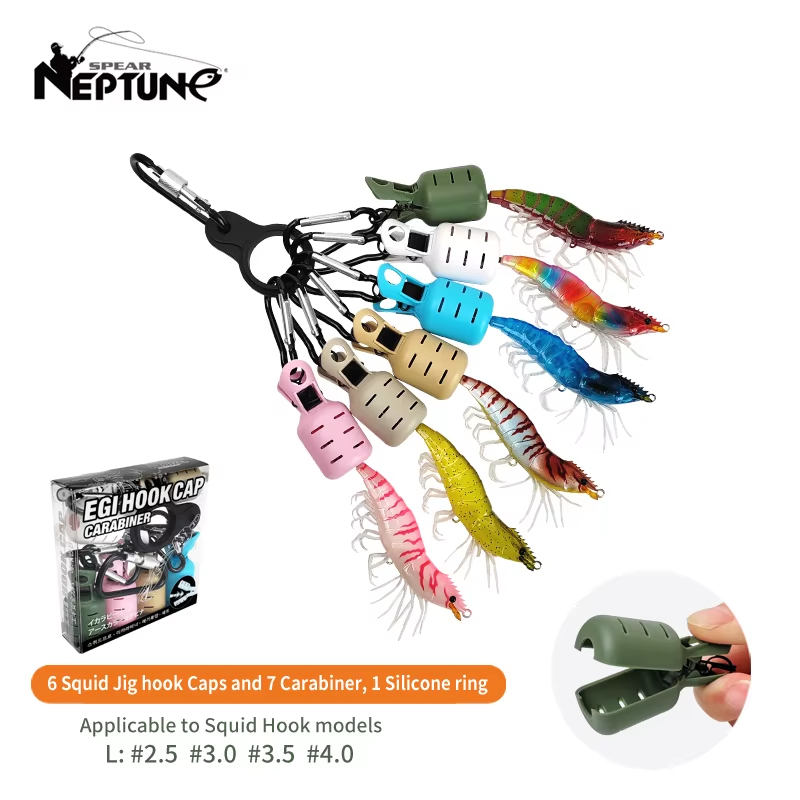 6-delige kleurrijke inktvis ji - Fishing Lure Jig recensie en prijs