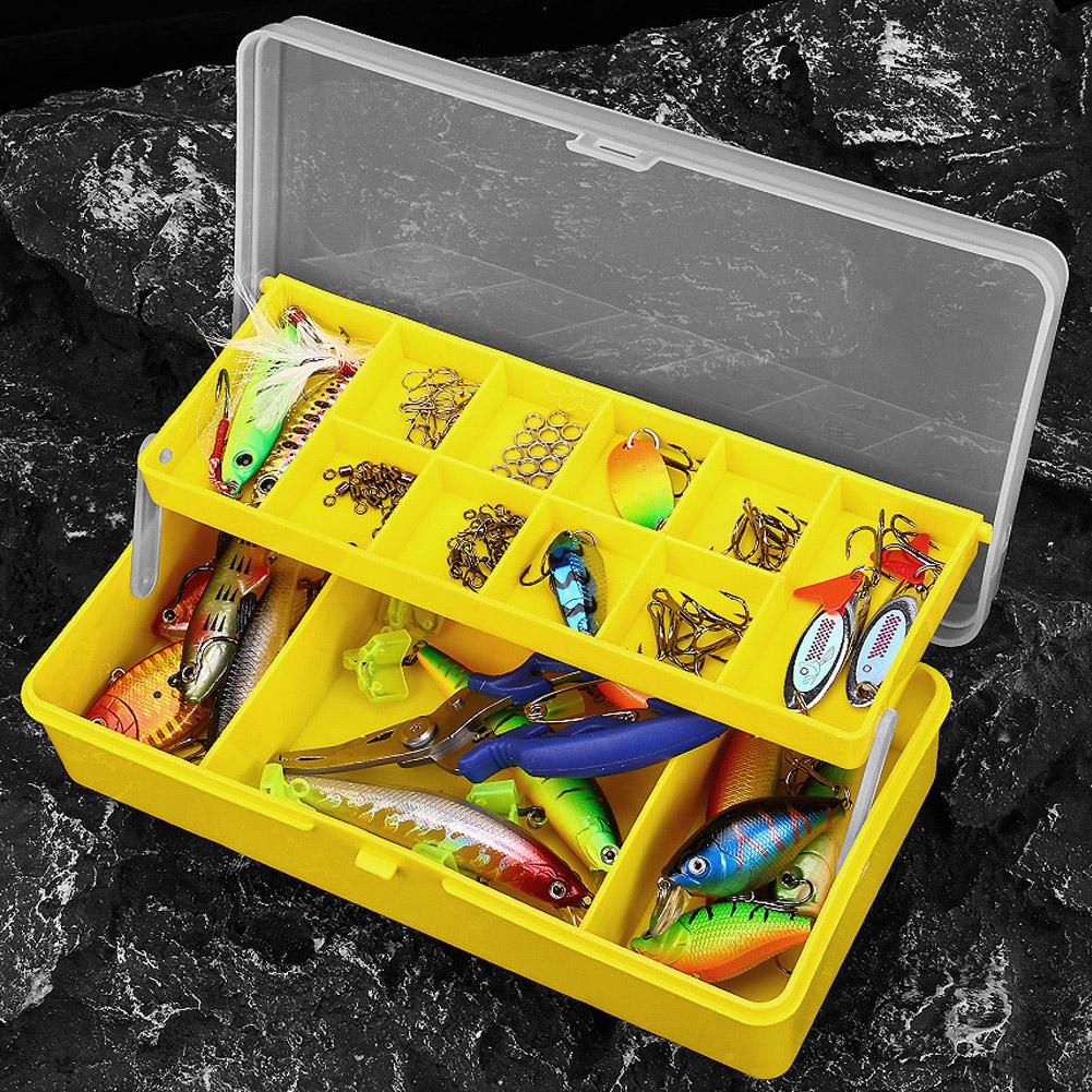 Draagbare visgerei- en aasdoos - Fishing Lure Soft Plastic recensie en prijs