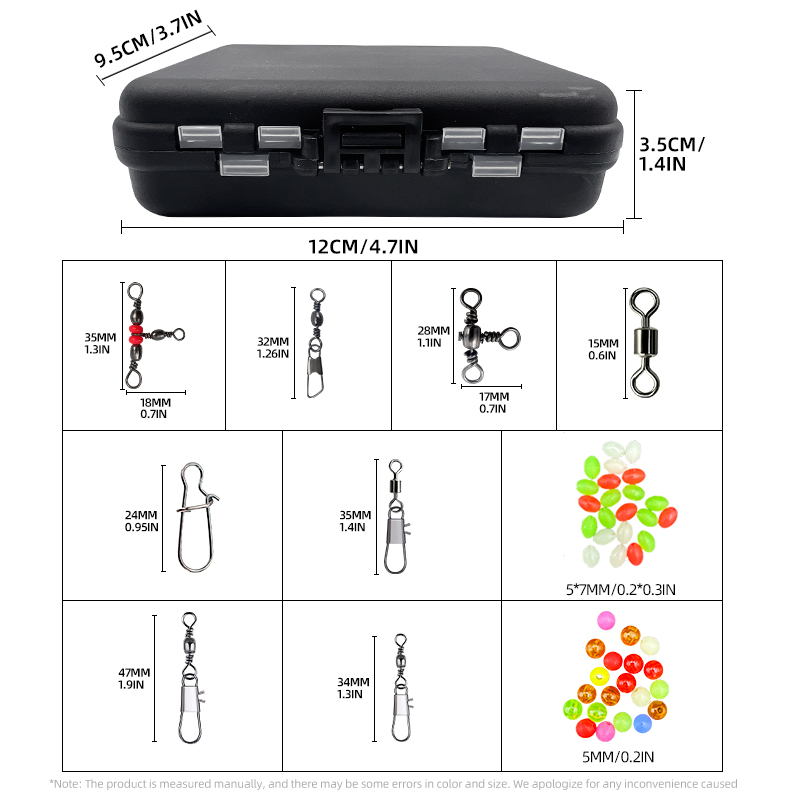 ShareShark 140-delige visacces - Fishing Lure Spinnerbait recensie en prijs