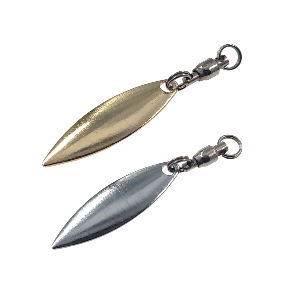 10pcs Willowleaf Blades Spinne - Fishing Lure Blade Bait recensie en prijs