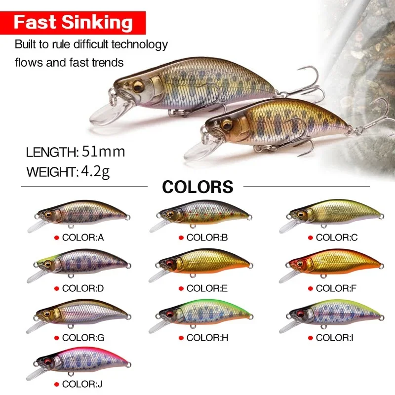 1Pc Japan Design 51Mm 4.2G Zin - Fishing Lure Crankbait recensie en prijs