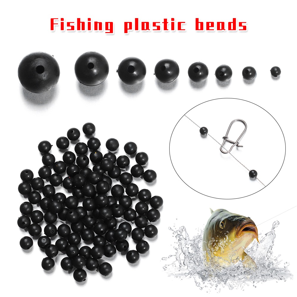 100 Stks/partij Vissen Kralen  - Fishing Lure Soft Plastic recensie en prijs