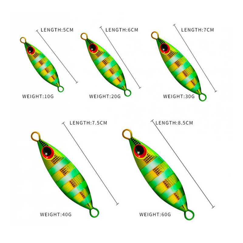 Metalen Trage Jig Lokken Harde - Fishing Lure Spoon recensie en prijs
