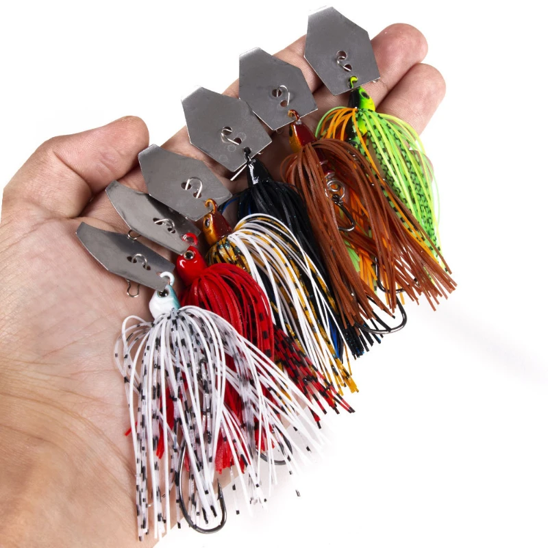 6 stks/set Chatterbait Kunstaa - Fishing Lure Crankbait recensie en prijs