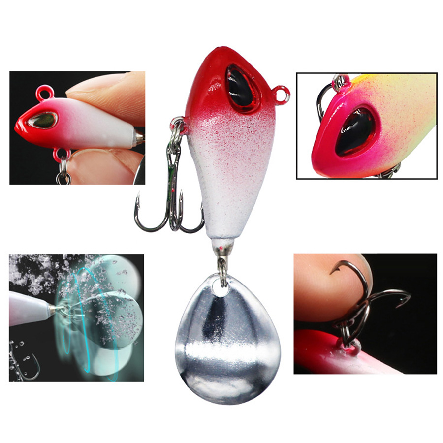 Metal Vib Fishing Micro Spinne - Fishing Lure Blade Bait recensie en prijs
