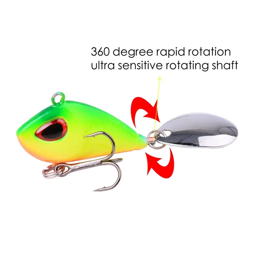 Metal Vib Fishing Micro Spinne - Fishing Lure Blade Bait recensie en prijs