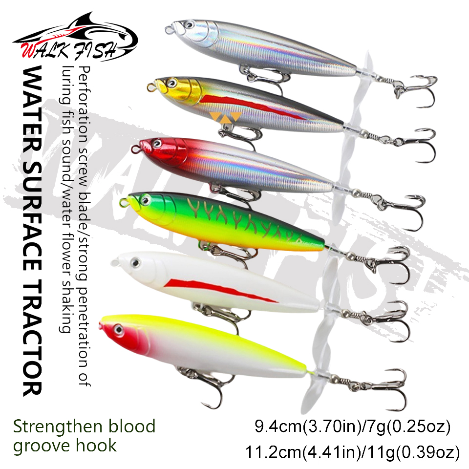 WALK FISH 7g/11g Pencil Aas Zo - Fishing Lure Popper recensie en prijs