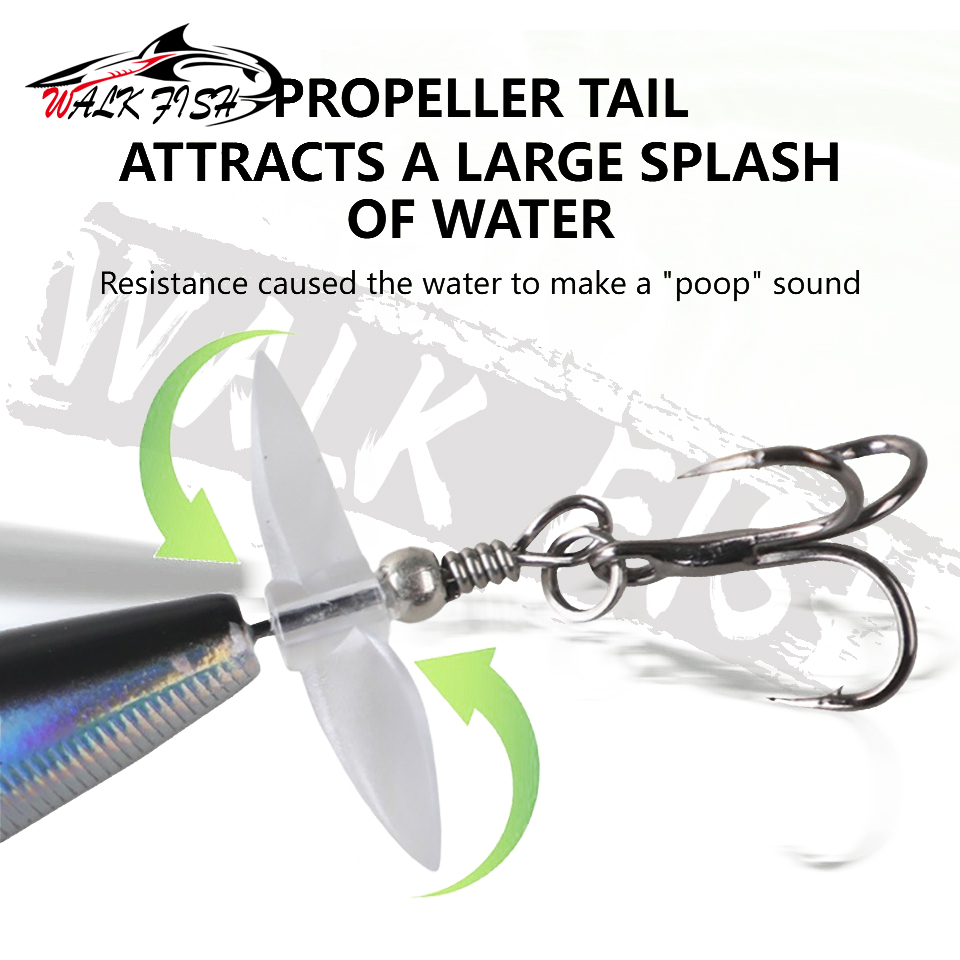 WALK FISH 7g/11g Pencil Aas Zo - Fishing Lure Popper recensie en prijs