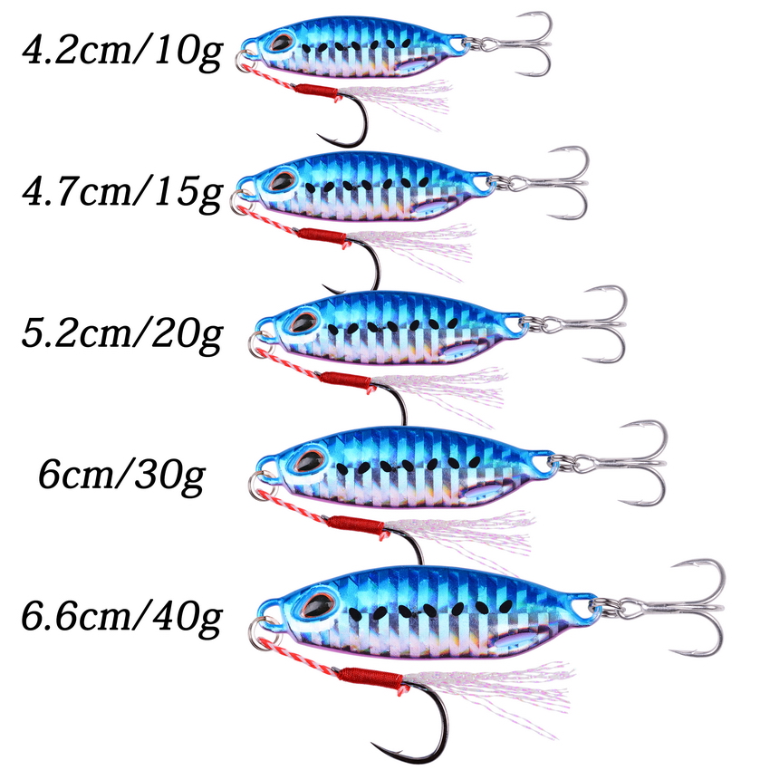 Jigs 10G 15G 20G 30G 40G Visse - Fishing Lure Spoon recensie en prijs