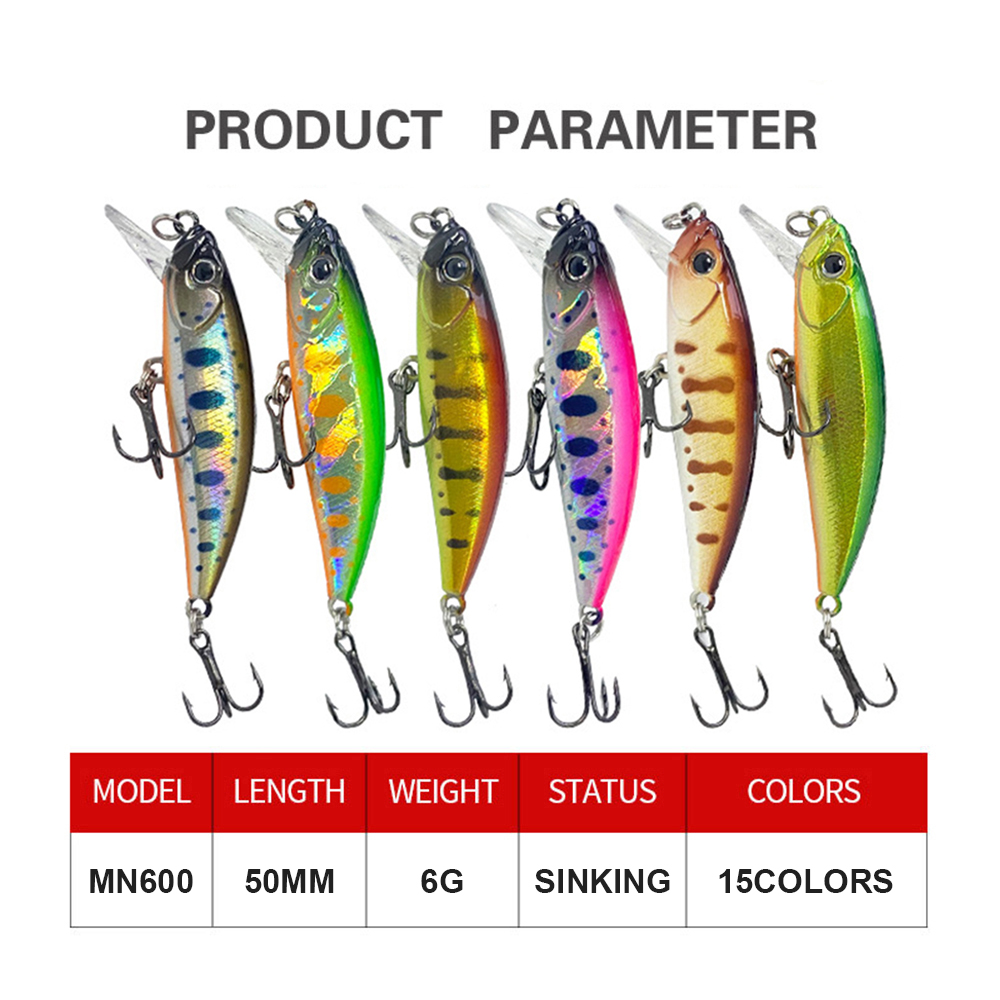 5 Cm 6G Vissen Lokt Zinken Mic - Fishing Lure Jerkbait recensie en prijs