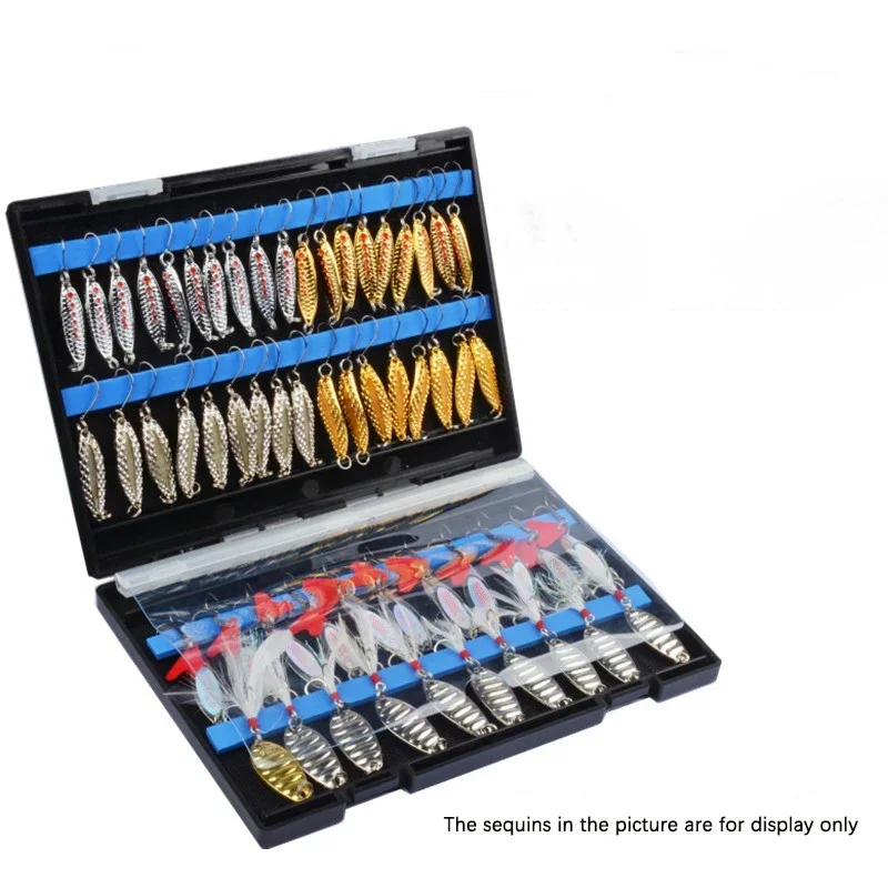 Draagbare, dubbelzijdige visdo - Fishing Lure Spoon recensie en prijs