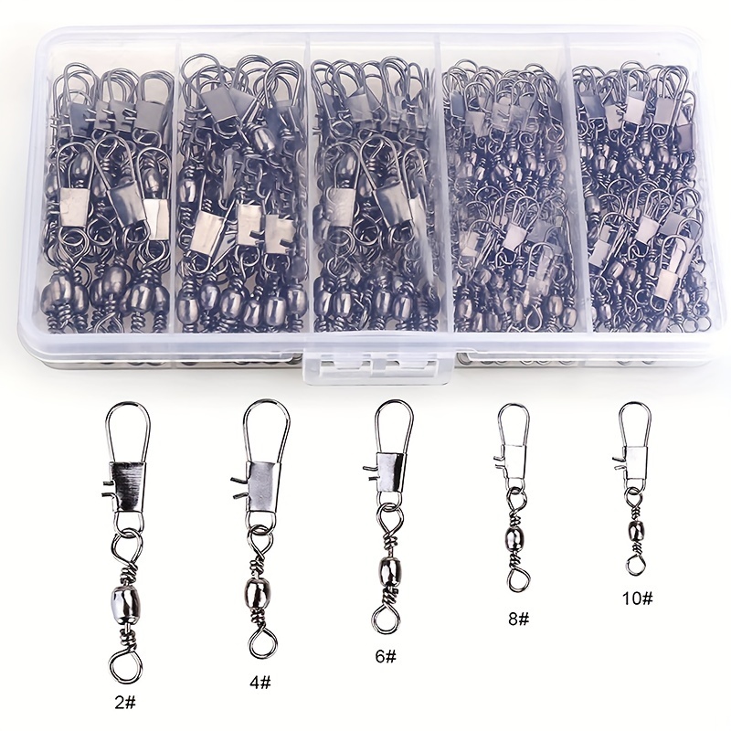 50/200 stuks Barrel Snap Swive - Fishing Lure Spinnerbait recensie en prijs