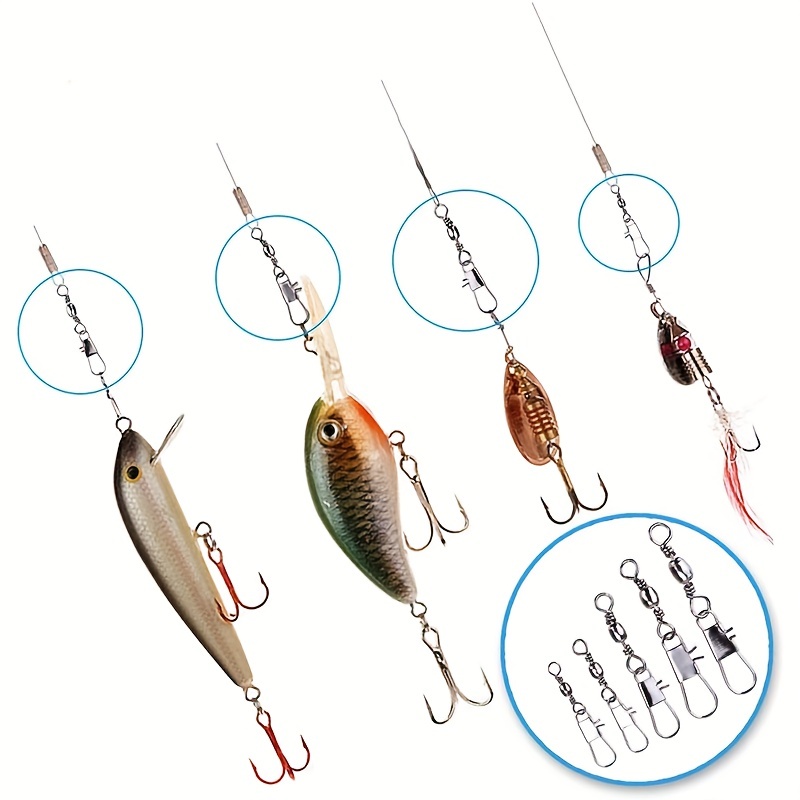 50/200 stuks Barrel Snap Swive - Fishing Lure Spinnerbait recensie en prijs